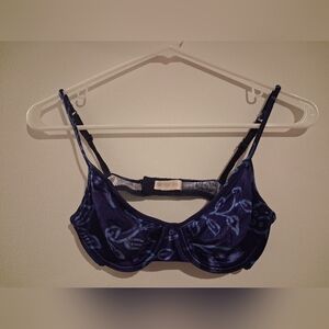 Victoria's Secret Navy Floral Bra